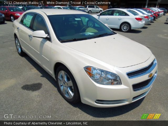 2012 Chevrolet Malibu LT in White Diamond Tricoat