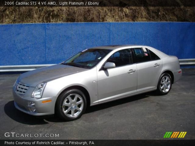 2006 Cadillac STS 4 V6 AWD in Light Platinum