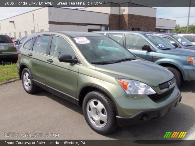2009 Honda CR-V LX 4WD in Green Tea Metallic