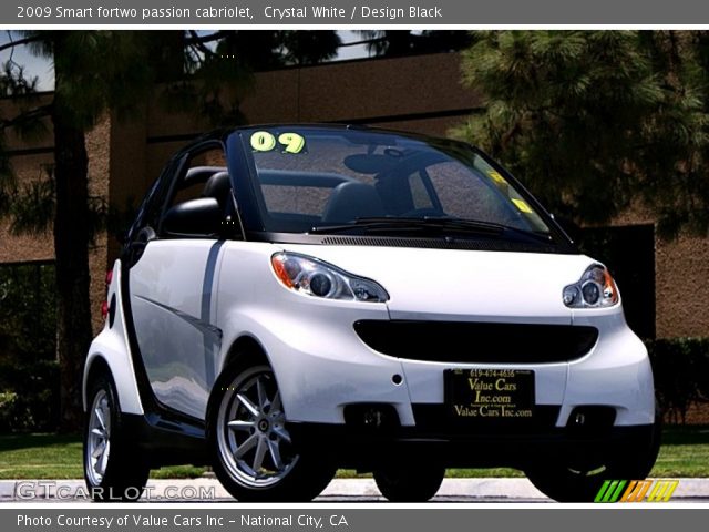 2009 Smart fortwo passion cabriolet in Crystal White