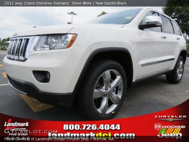 2012 Jeep Grand Cherokee Overland in Stone White