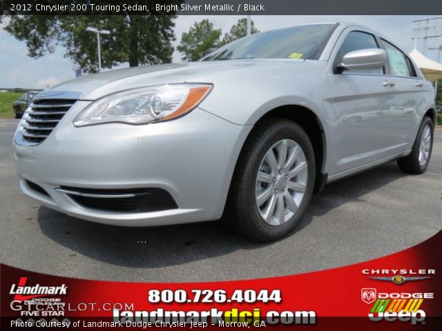 2012 Chrysler 200 Touring Sedan in Bright Silver Metallic