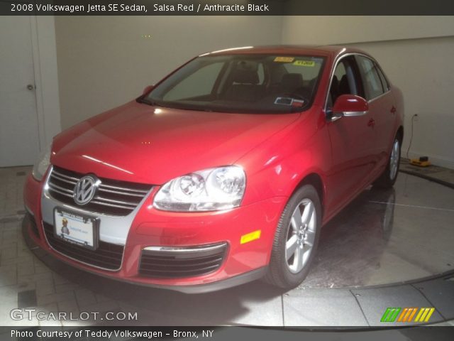 2008 Volkswagen Jetta SE Sedan in Salsa Red