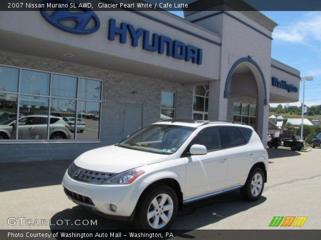 2007 Nissan Murano SL AWD in Glacier Pearl White
