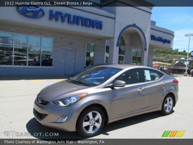 2012 Hyundai Elantra GLS in Desert Bronze