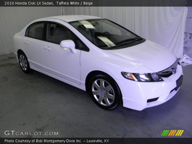 2010 Honda Civic LX Sedan in Taffeta White