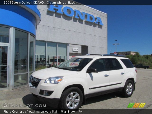 2008 Saturn Outlook XE AWD in Cream White