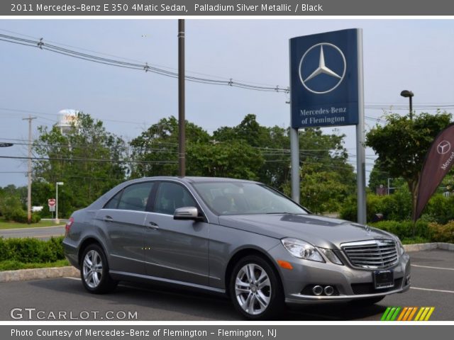 2011 Mercedes-Benz E 350 4Matic Sedan in Palladium Silver Metallic