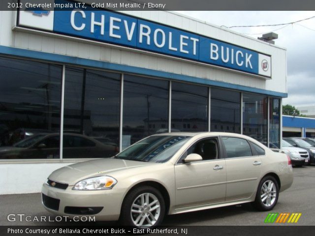 2012 Chevrolet Impala LTZ in Gold Mist Metallic