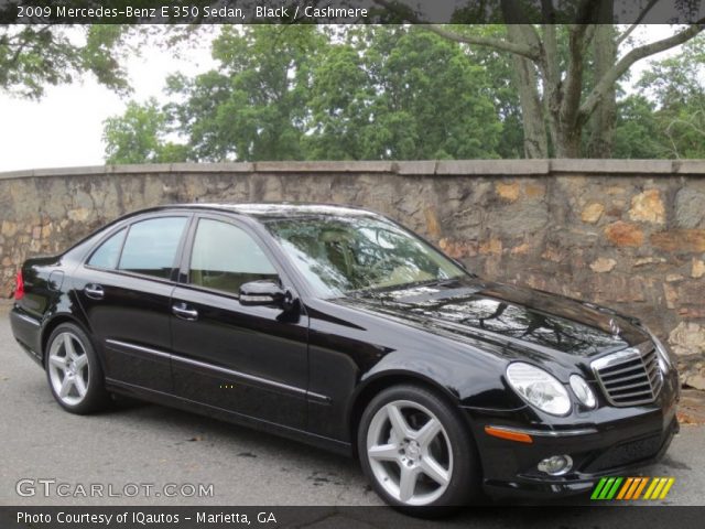 2009 Mercedes-Benz E 350 Sedan in Black