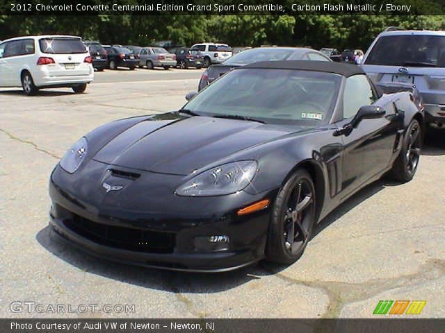 2012 Chevrolet Corvette Centennial Edition Grand Sport Convertible in Carbon Flash Metallic