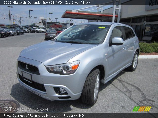 2012 Mitsubishi Outlander Sport SE 4WD in Cool Silver