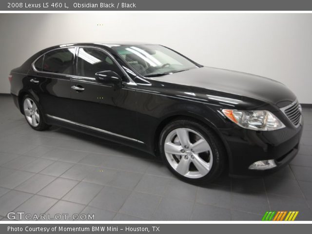 2008 Lexus LS 460 L in Obsidian Black
