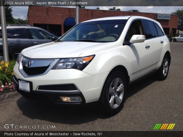 2010 Acura MDX  in Aspen White Pearl