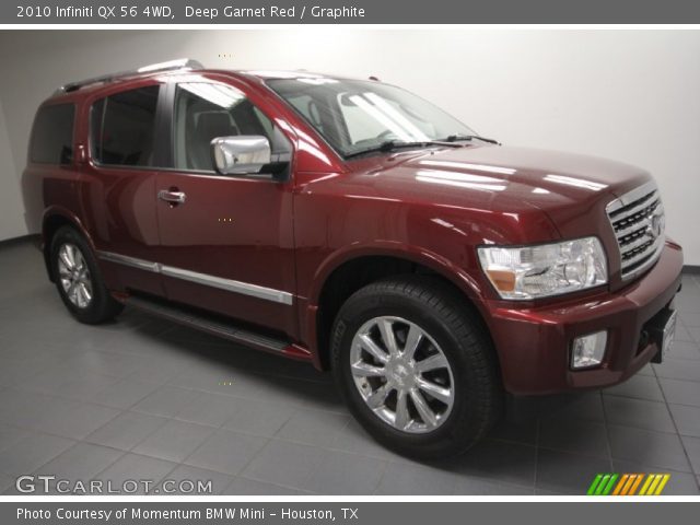 2010 Infiniti QX 56 4WD in Deep Garnet Red