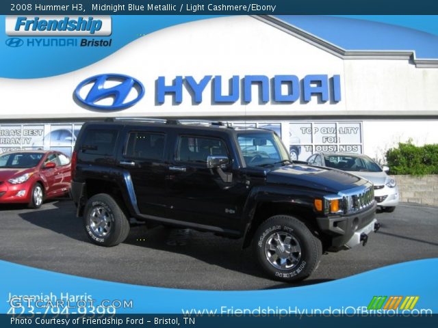 2008 Hummer H3  in Midnight Blue Metallic