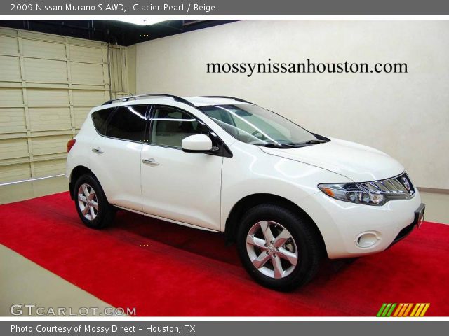 2009 Nissan Murano S AWD in Glacier Pearl