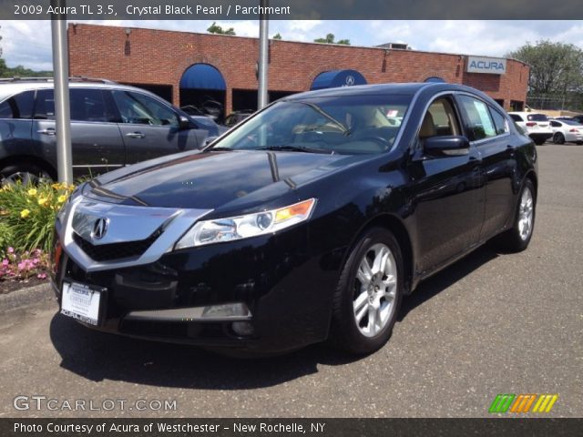 2009 Acura TL 3.5 in Crystal Black Pearl