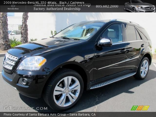 2009 Mercedes-Benz ML 350 4Matic in Black