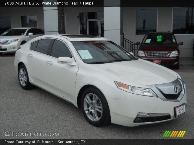 2009 Acura TL 3.5 in White Diamond Pearl