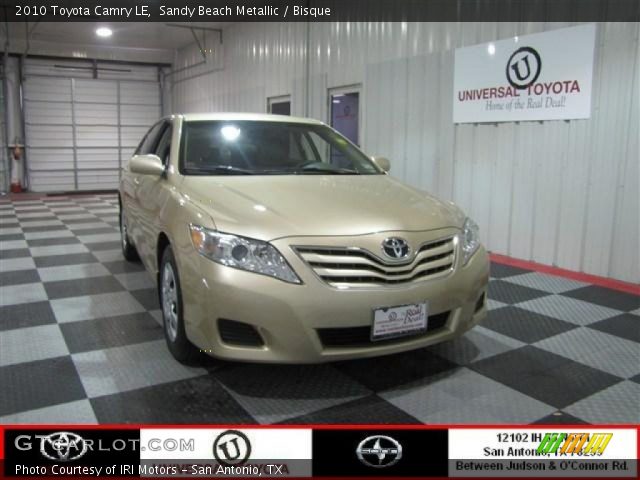 2010 Toyota Camry LE in Sandy Beach Metallic