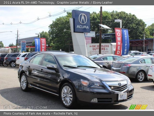 2011 Acura RL SH-AWD Technology in Graphite Luster Metallic