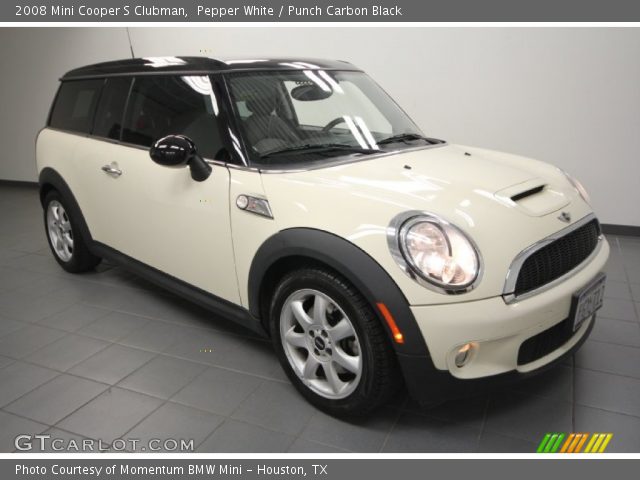 2008 Mini Cooper S Clubman in Pepper White