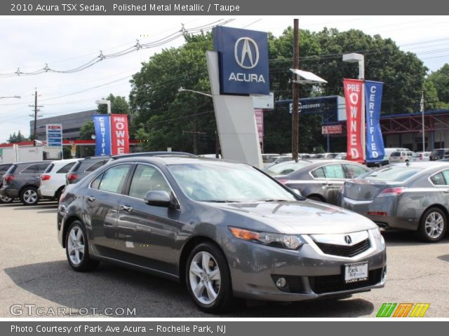 2010 Acura TSX Sedan in Polished Metal Metallic