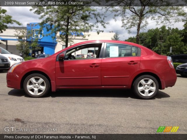 2009 Nissan Sentra 2.0 in Red Brick
