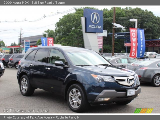 2009 Acura MDX  in Bali Blue Pearl