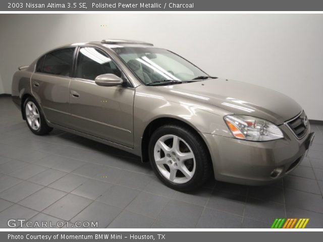 2003 Nissan Altima 3.5 SE in Polished Pewter Metallic