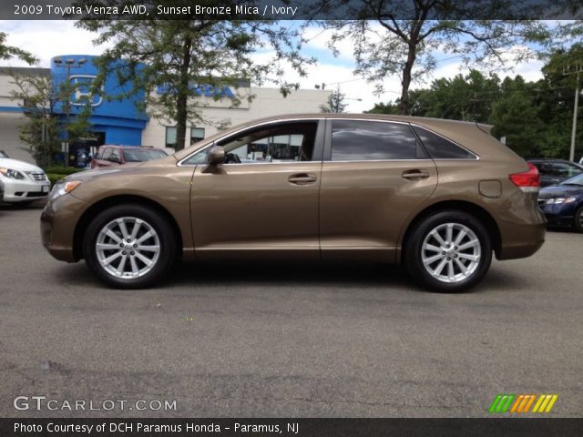 2009 Toyota Venza AWD in Sunset Bronze Mica