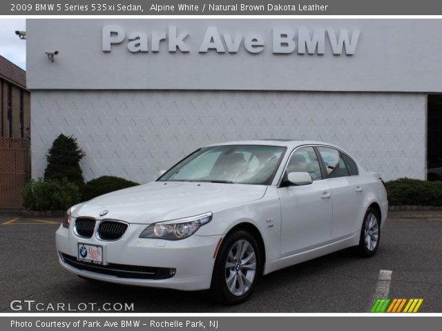 2009 BMW 5 Series 535xi Sedan in Alpine White