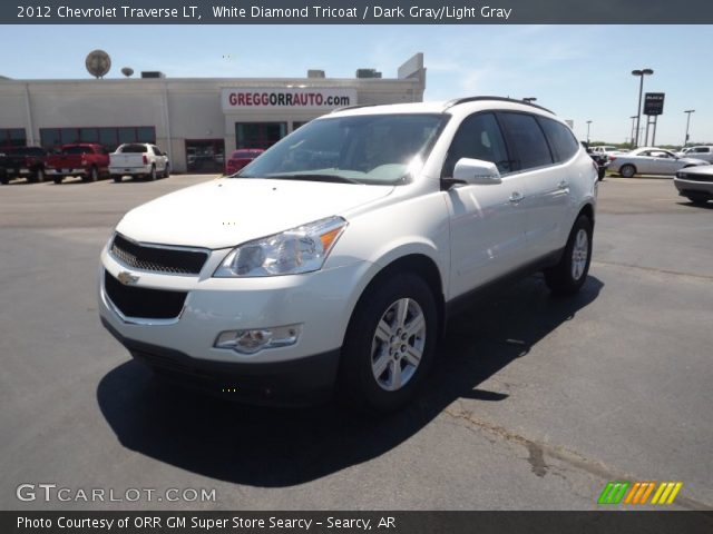 2012 Chevrolet Traverse LT in White Diamond Tricoat