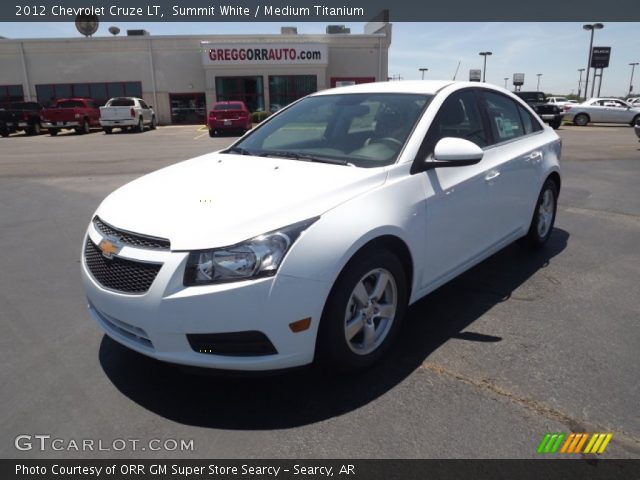 2012 Chevrolet Cruze LT in Summit White