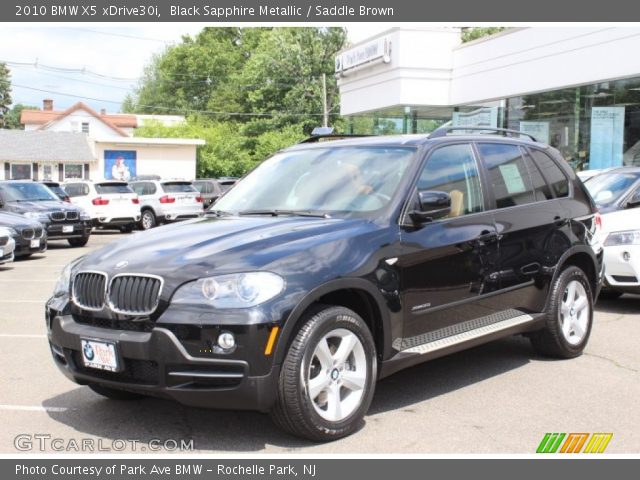 2010 BMW X5 xDrive30i in Black Sapphire Metallic