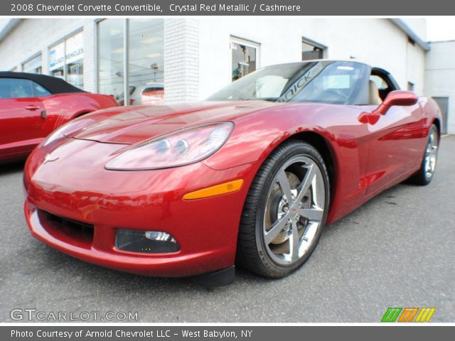 2008 Chevrolet Corvette Convertible in Crystal Red Metallic