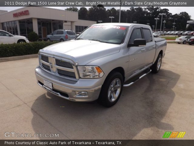 2011 Dodge Ram 1500 Lone Star Crew Cab in Bright Silver Metallic