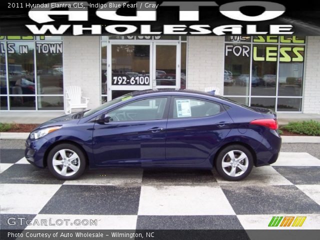 2011 Hyundai Elantra GLS in Indigo Blue Pearl