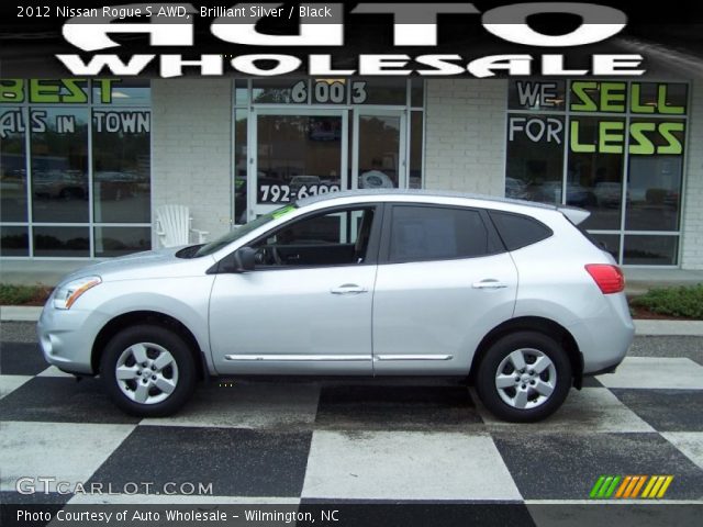 2012 Nissan Rogue S AWD in Brilliant Silver