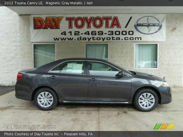 2012 Toyota Camry LE in Magnetic Gray Metallic