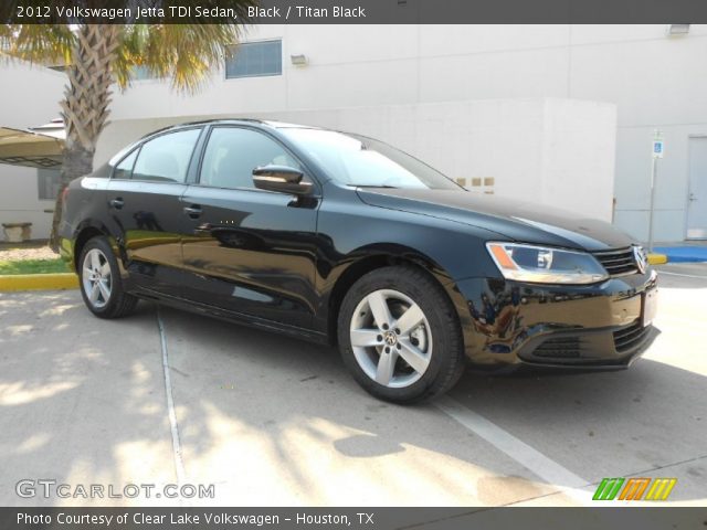 2012 Volkswagen Jetta TDI Sedan in Black