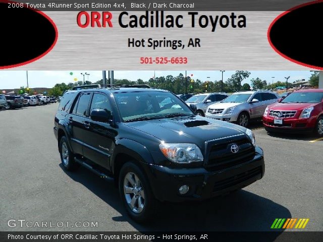 2008 Toyota 4Runner Sport Edition 4x4 in Black