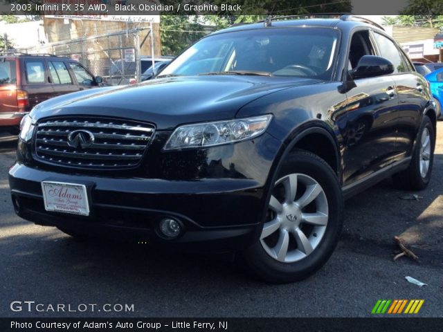 2003 Infiniti FX 35 AWD in Black Obsidian