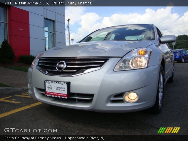2011 Nissan Altima 2.5 S in Brilliant Silver