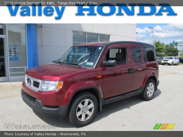 2010 Honda Element EX 4WD in Tango Red Pearl