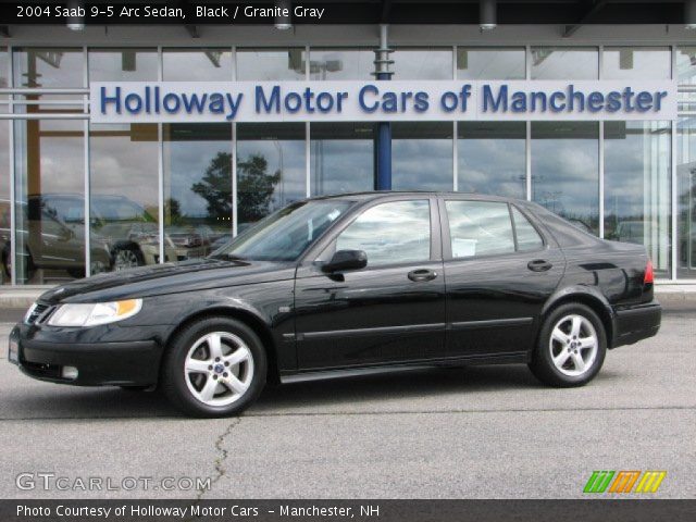 2004 Saab 9-5 Arc Sedan in Black