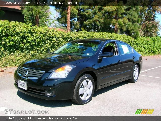 2008 Nissan Altima 2.5 S in Super Black