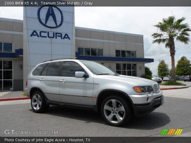 2000 BMW X5 4.4i in Titanium Silver Metallic