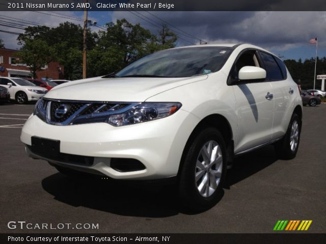 Nissan murano white with black interior #3